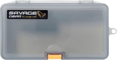 Набір для приманки Savage Gear 21,4x11,8x4,5 см Tackleboxen Lurebox 4 Smoke Combi Kit - 3 коробки для різьблення
