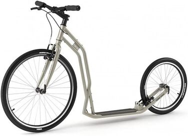 Самокат Yedoo S2620 - до 130 кг, самокат з пневматичними шинами 26/20 - самокат для дорослих, самокат для собак silvergold