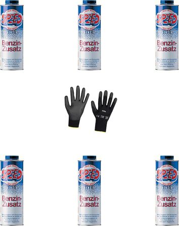 Захисні рукавички Iloda 6xOriginal Liqui Moly 1l Speed Petrol Additive 5105