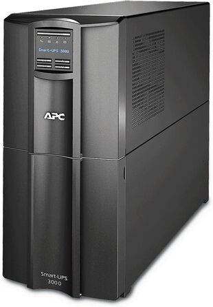 ДБЖ APC Smart-UPS SMT-SmartConnect - SMT750IC - джерело безперебійного живлення 750 ВА (підтримка хмарного моніторингу, 6 виходів IEC-C13) (3 000 ВА, баштова модель, одинарний)