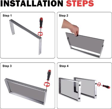 Дюймова серверна стійка, міні-стійка глибиною 200 мм з полицею та заглушкою, для NAS, AV та мережевого обладнання (сріблястий), 1, 8U 10-