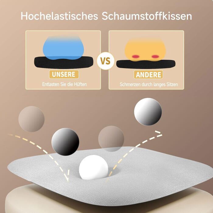 Офісний стілець naspaluro з відкидними підлокітниками, ергономічний стілець для столу, обертовий стілець із сітчастою оббивкою, поперекова підтримка, регулювання висоти, функція гойдання, м&39яка подушка сидіння, сірий, без підголівника