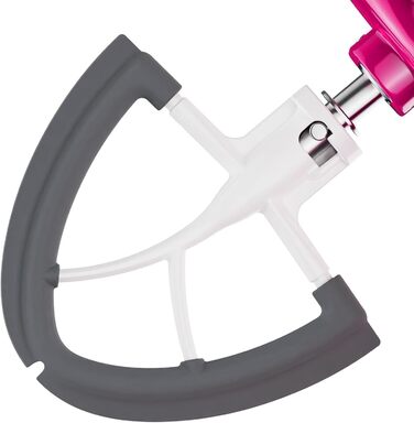 Аксесуари для мішалки TPGSING Flexi для мішалки Kitchenaid, плоска мішалка для мішалки аксесуарів Kitchenaid, підходить для насадки для нахиленої головки на 4.5-5 літрів для кухонного комбайна kitchenaid зі скребком