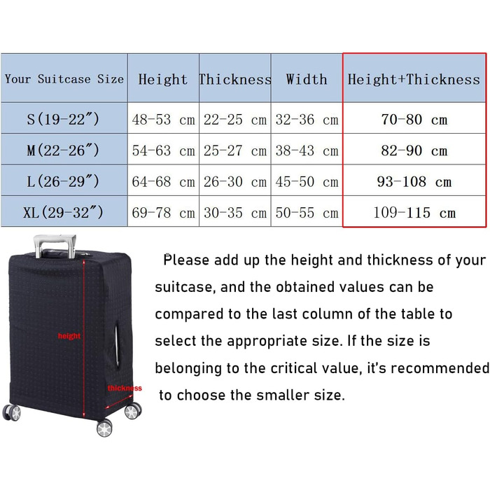 Еластичний захисний чохол LEAFOREST для валіз, еластан, водовідштовхувальний, підходить для валіз 48,5-81 см, розмір S, Фламінго