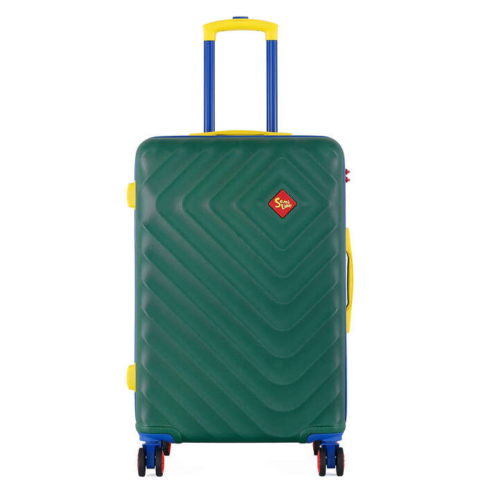 Валіза Semi Line 24' (M) Dark Green (T5805-2)