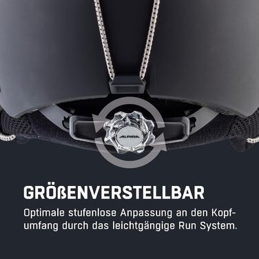 Стильний та безпечний дитячий шолом із жорсткою оболонкою зі знімними амбушурами, інноваційною системою вентиляції, оптимальною амортизацією L (54-58 см), чорний матовий