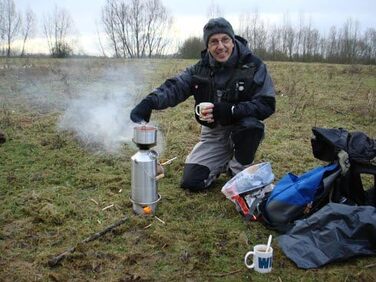 Чайник Kelly Kettle з нержавіючої сталі Base Camp (1,6 л) - набір каструль для приготування їжі на відкритому повітрі