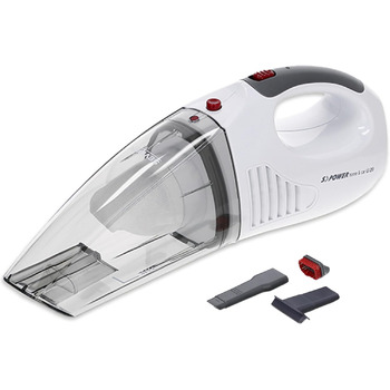 Акумуляторний ручний пилосос SEVERIN 3-в-1 S'POWER для дому та автомобіля, акумуляторний пилосос для сухого та вологого прибирання
