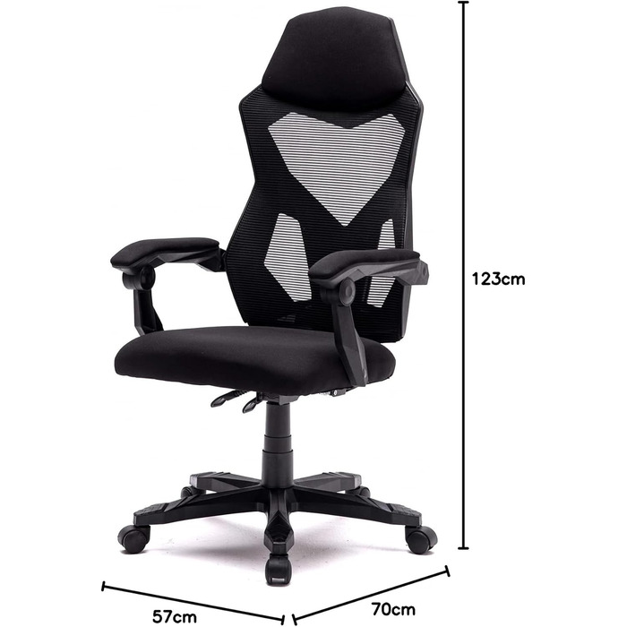 Ігрове крісло VDD Fresno - Чорне