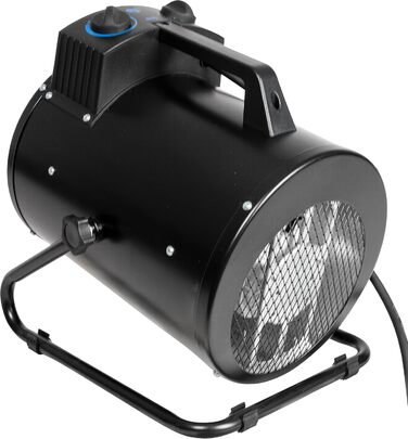 Електричний обігрівач, GEH 5000 R, висока напруга 5000 Вт / 400 В, термостат та захист від перегріву, 85131, синій