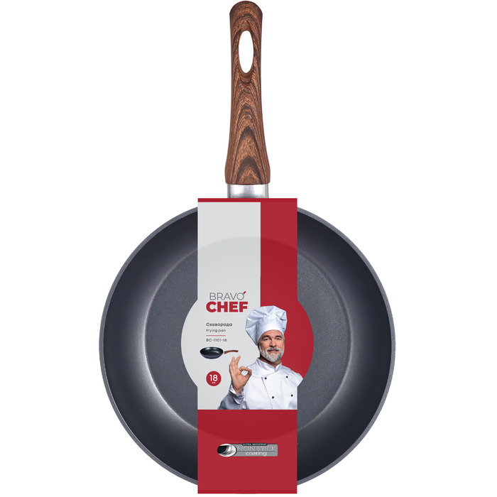 Сковорідка Bravo Chef класична 18 см (6815595)