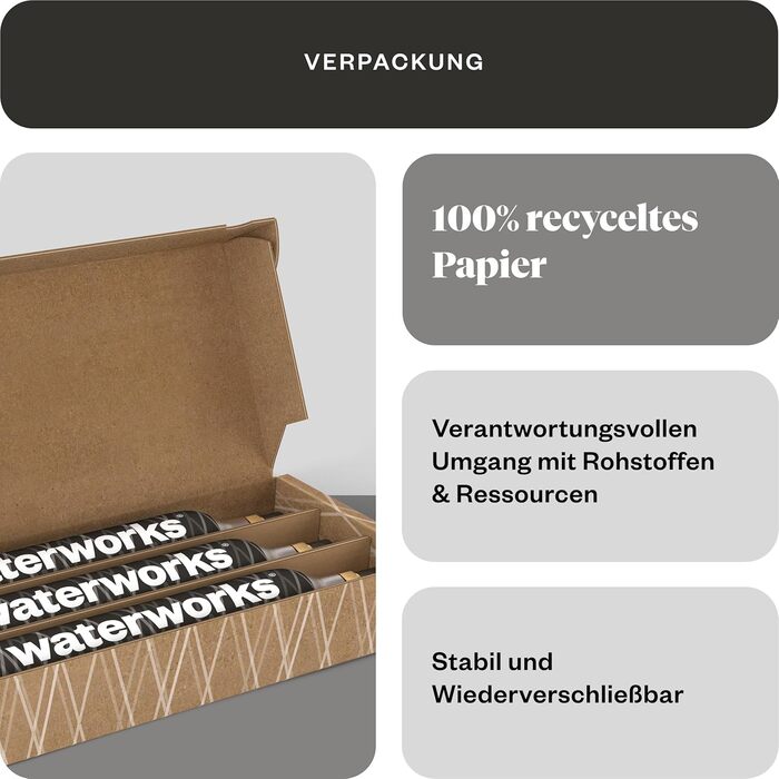 Водопровідна чорна 3 x CO2 циліндр I підходить для виробників газованої води Aarke, Grohe Blue і Brita I для заповнення до 60 л