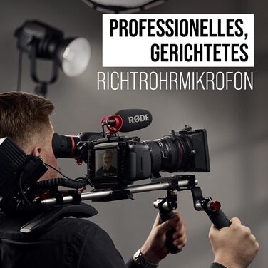 �DE VideoMicro II - Ультракомпактний рушничний мікрофон для камери або мобільного пристрою, з роз'ємом XLR Single