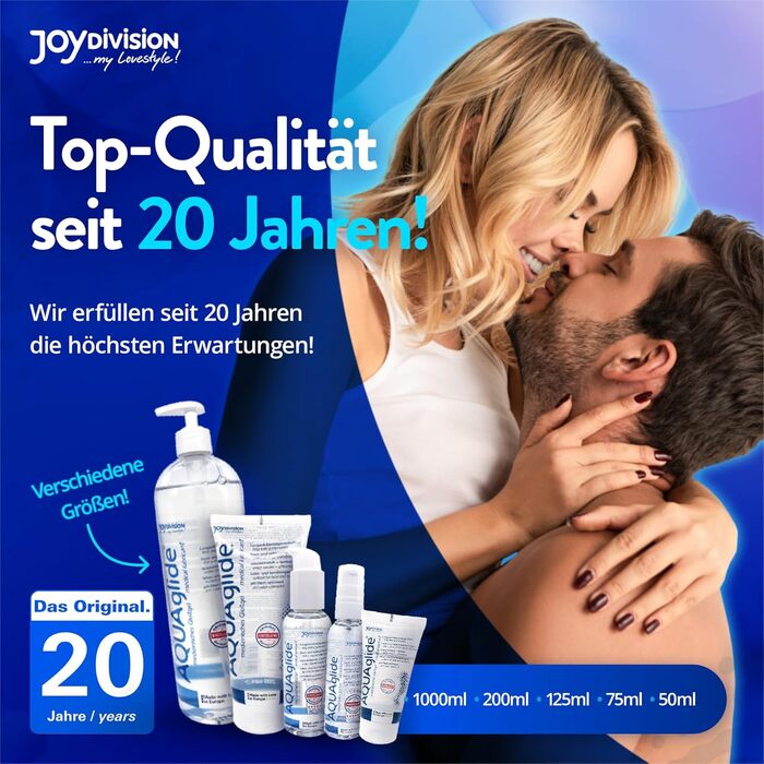 Інтимний лубрикант JOYDIVISION AQUAglide Natural, 50×3 мл