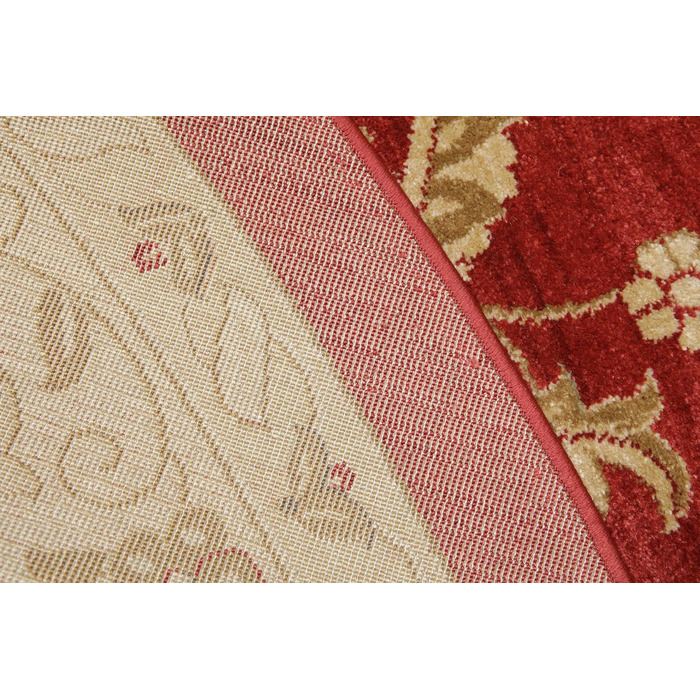 Килим із середнім ворсом, 300 см, круглий, східний килим Ziegler, Oeko-Tex Standard 100, передпокій, спальня, кухня, вітальня, чер