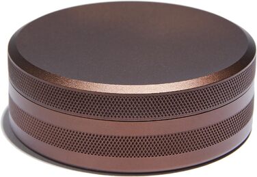 Контейнер для снюсу преміум-класу XL Водонепроникний, надзвичайно великий відсік без кишені для використаного мішечка, елегантний та міцний обідок Розкішний металевий контейнер для снюсу та мішечків 4 кольори, що налаштовуються (коньячний - коричневий) Ко