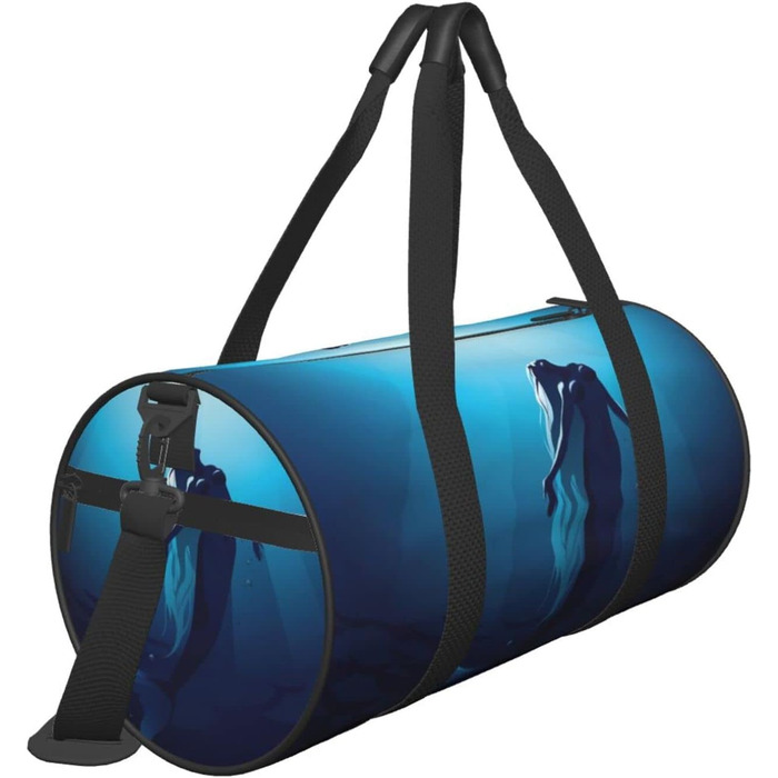 Дорожня сумка-мішок Блакитна Русалка, спортивна сумка для чоловіків та жінок, велика спортивна сумка