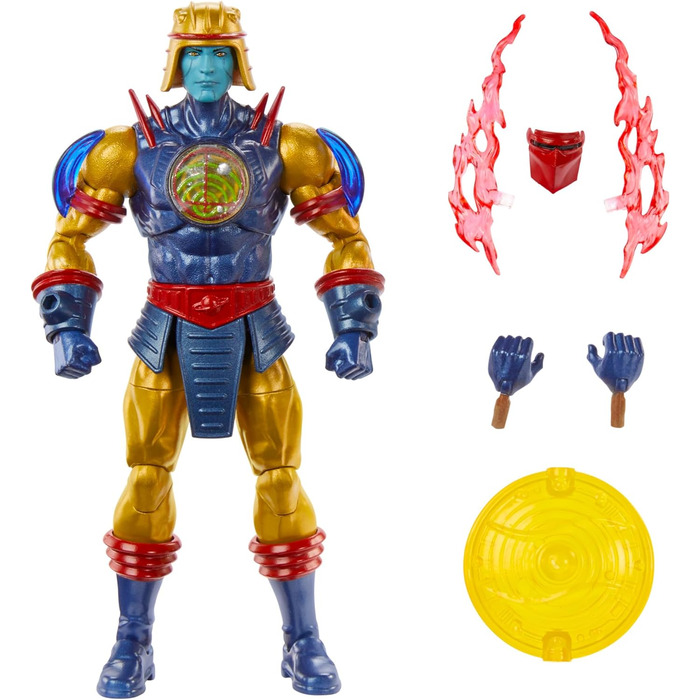 Фігурка Masters of the Universe Masterverse, розкішна колекційна фігурка з 30 рухомими суглобами, взаємозамінними частинами або бронею, висотою приблизно 18 см, іграшка MOTU, HYC55
