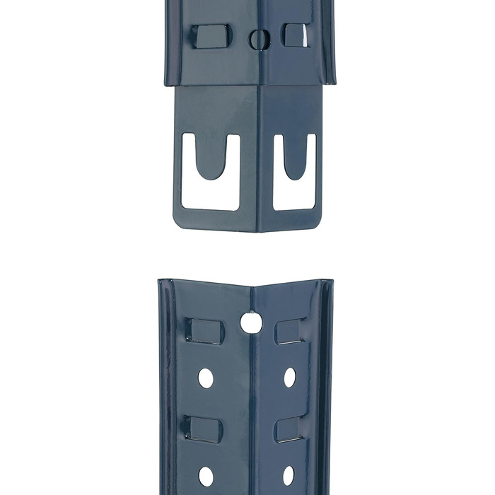 Міцний стелаж Relaxdays, 4 полиці, ВШХ 156x80x40 см, вантажопідйомність 280 кг, металевий, полиця для зберігання в підвалі та гаражі, антрацит