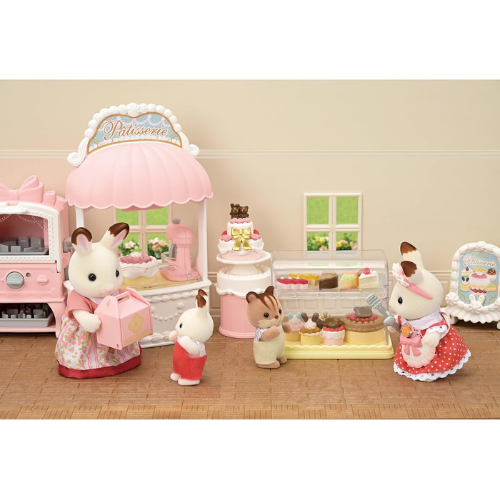 Набір Sylvanian Families 5807 Кондитерська для стартового будинку доповнення з функціональною духовкою та аксесуарами, іграшка для дітей від 3 років