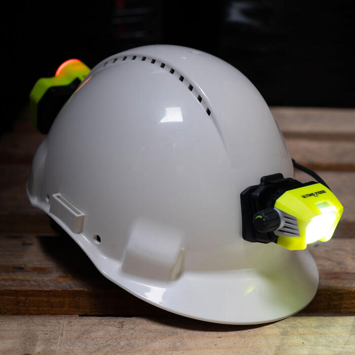 Ліхтар налобний Mactronic Ultimo X1000 (1000 Lm) Cool White/Red Type-C Recharg Helmet Kit (PHL0012)