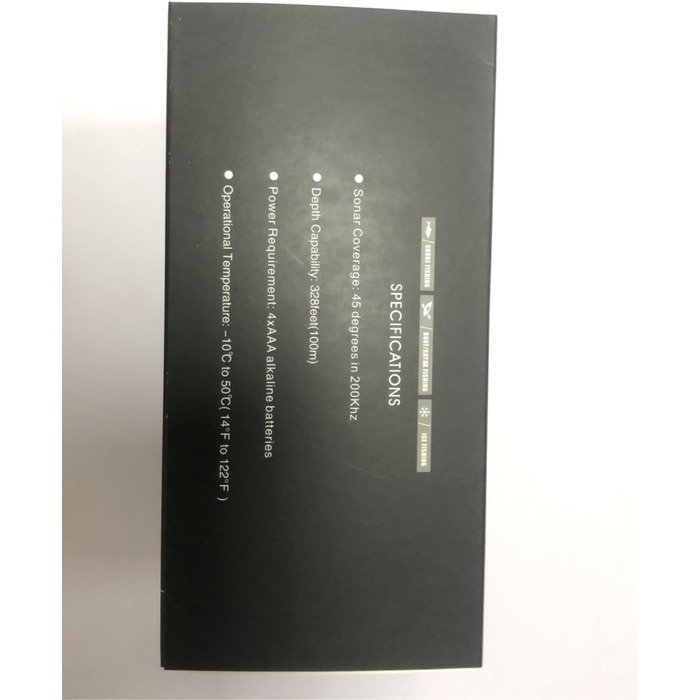 Портативний ехолот Детектор риби Ручний глибиномір для човна Байдарка Каное Понтон Джон Човен Гідроцикл Поплавкові трубки Ехолот для EIS Риболовля Серфінг Риболовля Подарунки для чоловіків