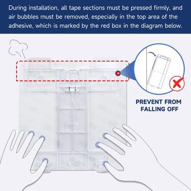 Дозатор мила для душу для ванної кімнати, автоматичний дозатор мила 3 x 320 мл для настінного кріплення, пластиковий дозатор мила