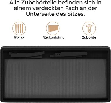 Кухонний диван Yaheetech 2-місний, лава, м&39який диван з вельветової тканини, подвійний диван без підлокітників, тканинний диван, диван-гойдалка для вітальні/передпокою/офісу, сірий