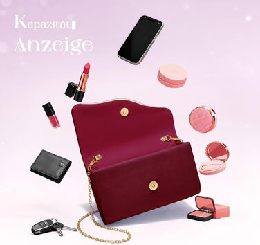 Елегантне бордове клатч-конверт з ланцюжком для вечірок та весіль. Сумка-клатч з еко-замші.