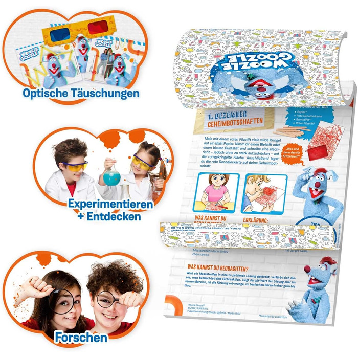 Адвент-календар CRAZE Woozle Goozle 24683, з фігурками та аксесуарами