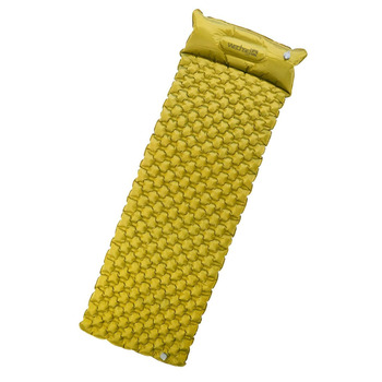 Килимок для сну Wechsel для трекінгу Coreo I 195 x 62 x 7,5 см I Термокилимок з системою подвійних повітряних камер I Теплоізоляційний кемпінговий килимок I Надувний матрац для кемпінгу, велоспорту, бушкрафту та трекінгу