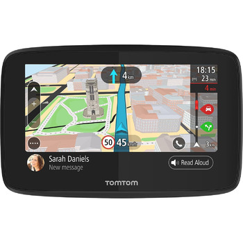 Навігаційна система TomTom GO 520 12,7 см (5 дюймів) із сенсорним екраном, фіксований чорний, сірий - Навігаційні системи (мультидіафрагма, внутрішня, вся Європа, 12,7 см (5 дюймів), 480 x 272 пікселів, 109 ppi)