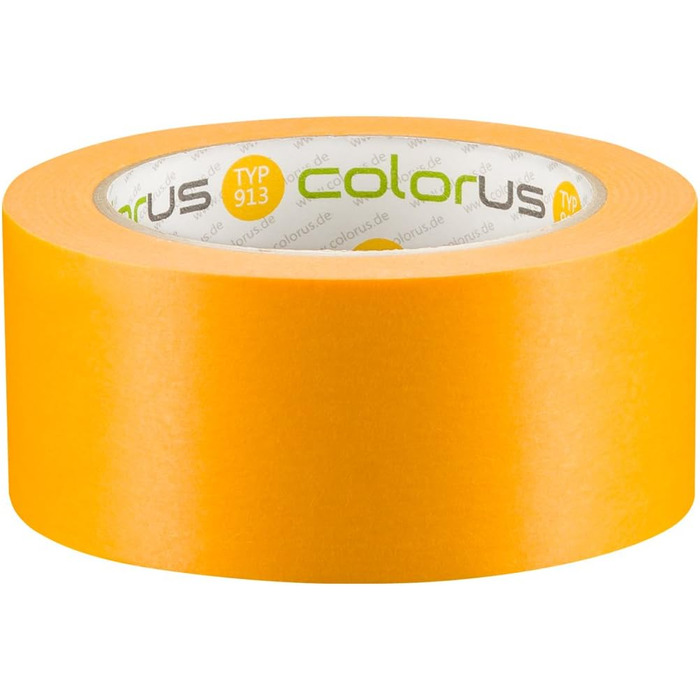 Професійна малярська золота стрічка М&39яка стрічка Малярська малярська стрічка 50 мм x 50 м, стійка до ультрафіолету Клейка стрічка для чітких країв фарби Малярська стрічка, малярська стрічка для фарби, стрічка для покриття фарби 50 мм, 3 шт.