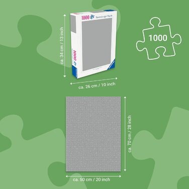 Пазл Ravensburger 12000459 - Чарівний олень - пазл на 1000 елементів для дорослих і дітей від 14 років, пазл тварина олень