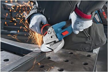 Акумуляторна кутова шліфувальна машина Bosch Professional 18V System BITURBO GWX 18V-15 C з X-LOCK (Ø диска 125 мм, у комплекті за