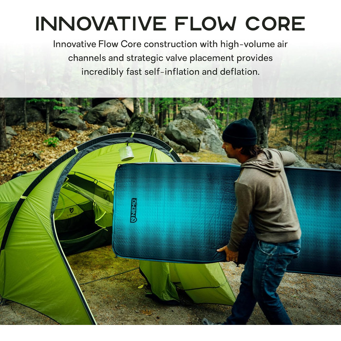 Килимок для сну Nemo Roamer, двоспальне ліжко (198,1 x 132,1 см)