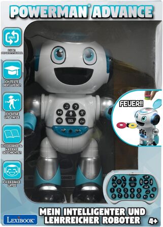 Робот з дистанційним керуванням, інтерактивна та розвиваюча іграшка для дітей, гуляє, танцює, відтворює музику, створює та розпові