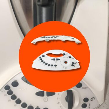 Передня кришка/панель керування, сумісна з кухонним комбайном Vorwerk Thermomix TM31
