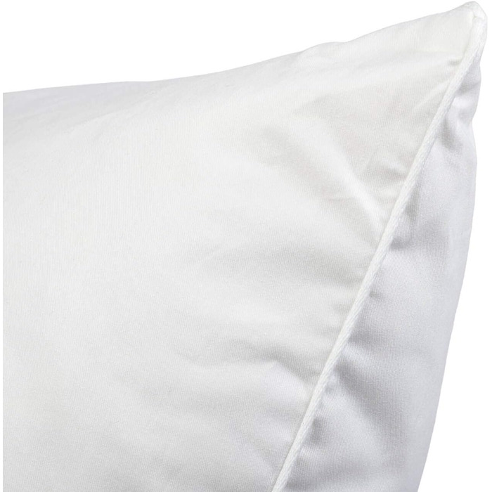 Домашній текстиль H&F преміум-якості Подушка 80x80 см Наповнювач 1500 грамів пір&39я, гусяче пір&39я 100 натуральна подушка Чохол 100 бавовна Пухова подушка 80 x 80 см Сертифіковано Oeko-TEX 1500 грамів