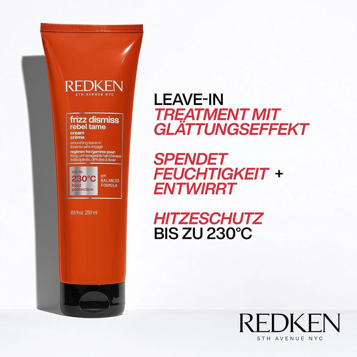 Лосьйон Redken Frizz Dismiss Rebel Tame проти пухнастості, 250 мл