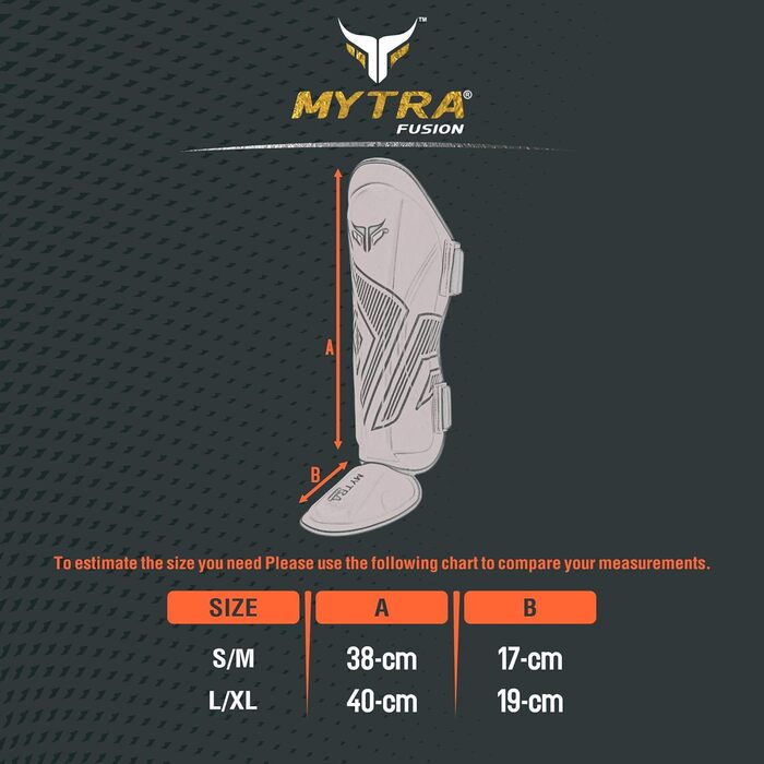 Накладки на гомілку Mytra Fusion для дорослих, захист гомілки, захист для боксу, ММА, муай-тай та тренувань з бойових мистецтв червоного кольору, розмір L-XL