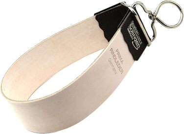 Ремінь для правки ножів і бритв Solingen 40×4.5 см двосторонній натуральна шкіра InstrumenteNRW груба + тонка сторона для заточування опасної бритви та ножів оригінал Німеччина Solingen 2025