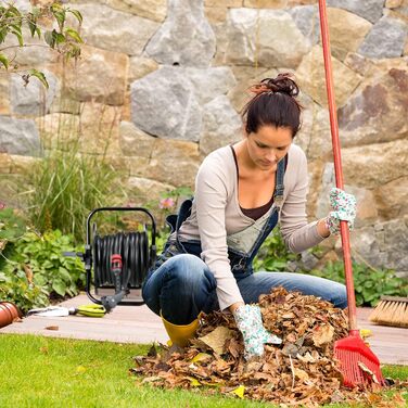 Котушка для шланга Relaxdays, 30 м, 1/2, сталь, пластик, тримач шланга, 38 x 42 x 31 см, чорний/сірий