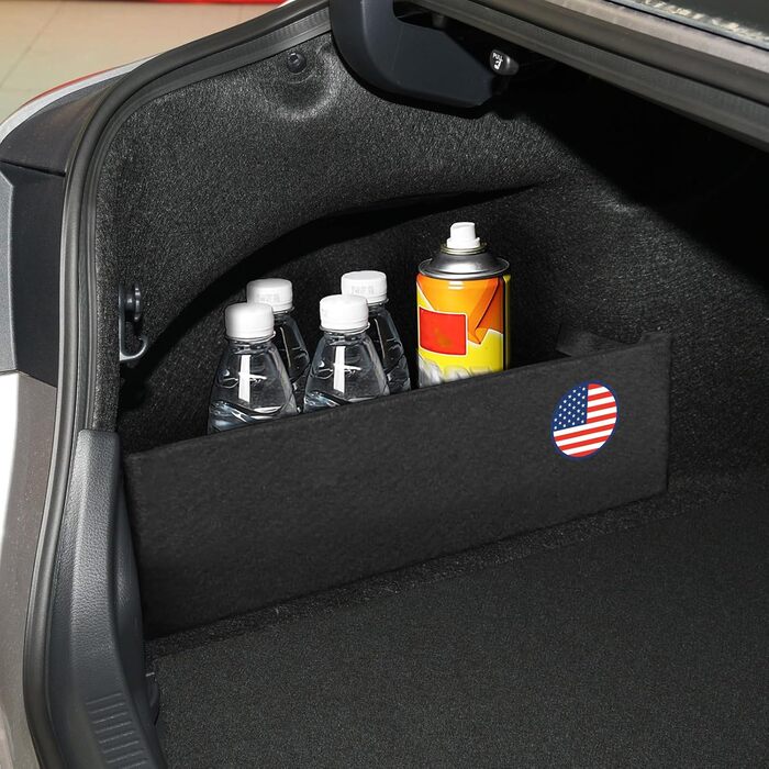 Органайзери для багажника з бічними роздільниками, сумісні з Toyota Camry XV70 (2018-2024) / Avalon XX50 (2019-2022) Аксесуари, 2