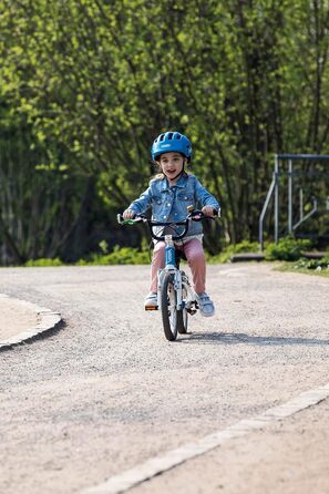 Дитячий шолом Smiley 3.0 ACE LED - велосипедний шолом з підсвічуванням - глибока посадка та місце для косички - для дівчаток та хл