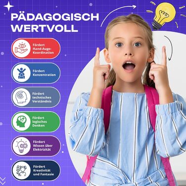 Набір електроніки noDNA для дітей, Набір для електронних експериментів для дітей віком від 8 років - 300 експериментів для дітей віком від 8 років, Подарунковий набір електроніки для 8-річних хлопчиків, **Діти**