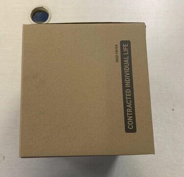 Міні-фритюрниця Augosma з олією 850-950 Вт л Ємність 1 л Оглядове вікно l Кошик для смаження з нержавіючої сталі l Регульована температура l Теплоізольований l Нековзна гумова накладка l Білий 1 л