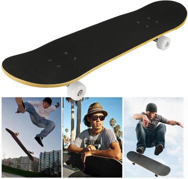 Скейтборд 31" Fashion Double Kick 7-шаровий канадський клен – повний компліт для дітей 5-8 років, підлітків та дорослих, модний дизайн