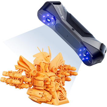 Сканер Creality CR-Scan Raptor, портативний сканер для 3D-принтерів із багаторядковою технологією Blue & NIR, точністю 0,02 мм, ві