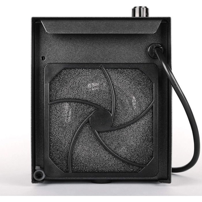 Портативний вентилятор-обігрівач Термостат Автоматичне вимкнення Антрацит, 2000 Classic